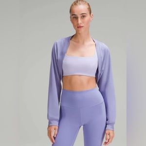Lululemon French terry shrug / size 6